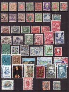 A3419   ICELAND             Collection               Mint/Used