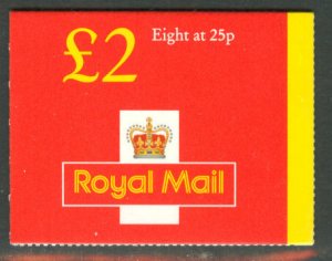 Great Britain # BK748 £2 Royal Mail Bklt (1) Mint