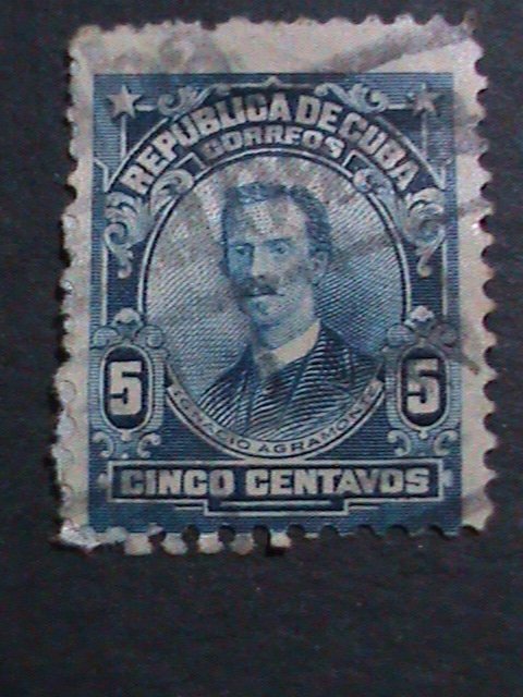 ​CUBA- VERY OLD CUBA STAMPS FAMOUS PEOPLE USED- VF  WE SHIP TO WORLD WIDE.