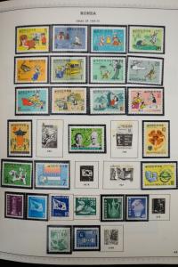 Korea Mint 1800's to 1980's Stamp Collection