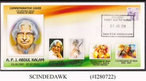 INDIA - 2019 11th SERIES SERIES MAKERS OF INDIA A.P.J. ABDUL KALAM - FDC