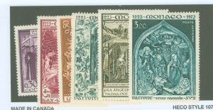 Monaco #880-884/C78  Single (Complete Set)