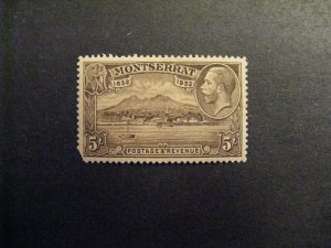 Montserrat #84 mint hinged missing lower left corner a23.2 8437