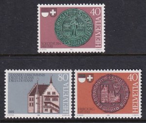 Switzerland 701-703 MNH VF