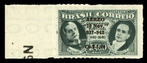 Brazil #C47a Cat$225, 1942 5th Anniversary of the Constitution, watermarked 2...