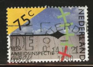 Netherlands Scott 753 Used 1989 stamp