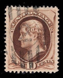 MOMEN: US STAMPS #161 USED PSE GRADED CERT XF-SUP 95 LOT #88990