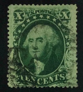 MOMEN: US STAMPS #35 USED LOT #54346