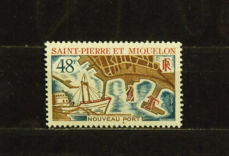 15353   ST PIERRE et MIQUELON   MNH # 376                     CV$ 12.50