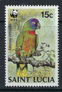 St Lucia 902 MNH 1987 Parrot (ak3244)