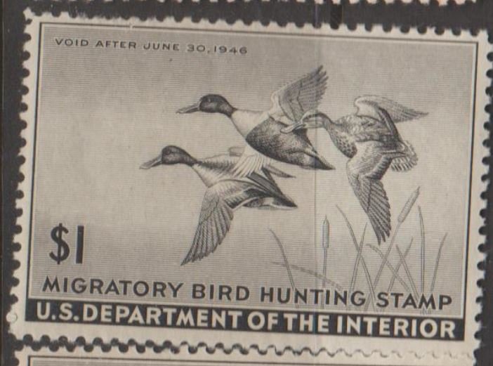 U.S. Scott #RW12 Duck Stamp - Mint Single - IND