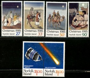 NORFOLK IS. Sc#339//381 1984-1986 Seven Complete Sets OG Mint NH