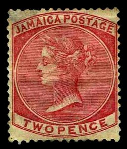 1884 Jamaica #19 Queen Victoria Watermark 2 - OGHR - VF - CV$240.00  (ESP#3483)