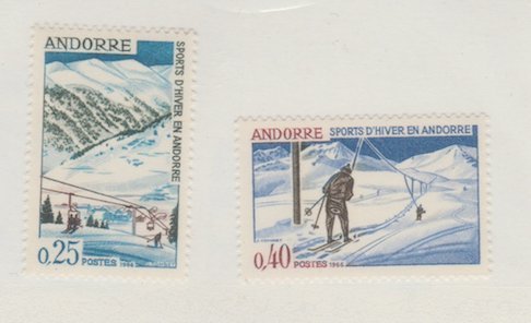 Andorra - French Scott #169-170 Stamp  - Mint NH Set