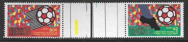 Mexico C350-C351 MNH Complete SC$2.50
