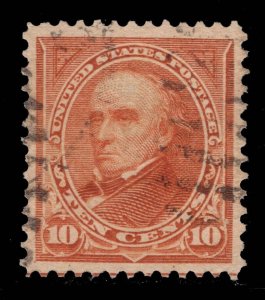 MOMEN: US STAMPS #283 USED XF+ LOT #89225*