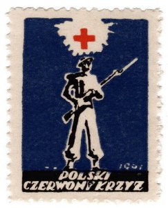 (I.B) Poland Cinderella : Polish Red Cross Fund (Army)