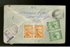 1951  Cape Verde Cover to USA