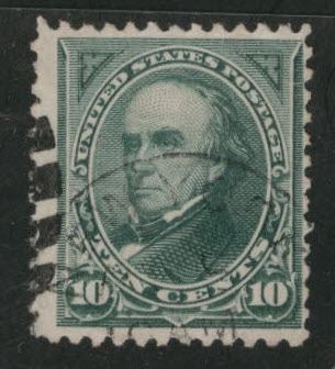 USA Scott 258 Used stamp no watermark