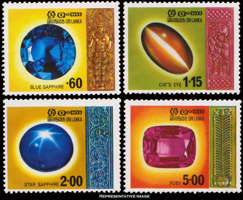 Sri Lanka Scott 507-510 Mint never hinged.