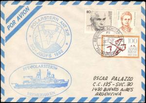 1992 GERMANY ANTARCTIC AND SHIP CACHETS