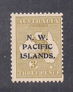 NORTHWEST PACIFIC ISLANDS SC #31  F/MNH   TYPE B OVRPT