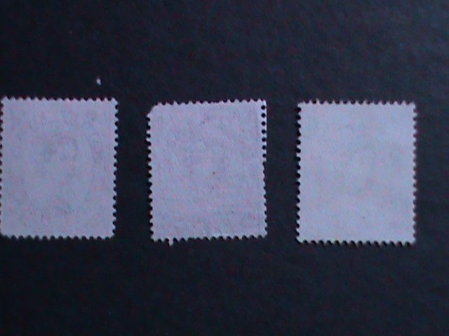 ​GREAT BRITAIN-1952 SC#299-301 QUEEN ELIZABETH II  FANCY CANCEL  71 YEARS OLD