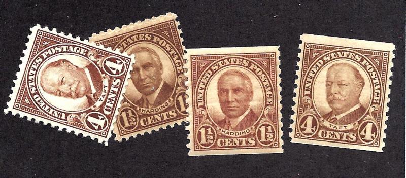 684-687 Mint,OG,NH... SCV $9.05