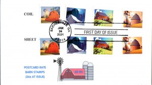 #5546-53 Barns Gelvin FDC