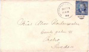 United States Wisconsin West Superior 1899 numeral duplex  1885-1903  5c Gran...