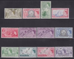 Bermuda 143-162 VF lightly hinged set nice colors cv $ 107 ! see pic !