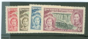 Southern Rhodesia #38-41 Unused Single (Complete Set)