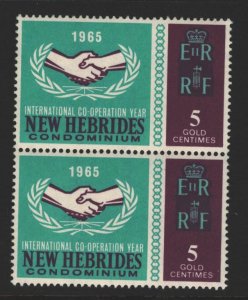 New Hebrides British Sc#110 MNH Pair