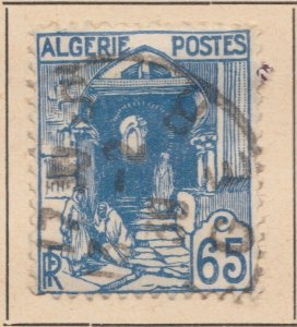 FRENCH COLONY ALGERIA 1938-41 65c Used Stamp A29P26F33182-