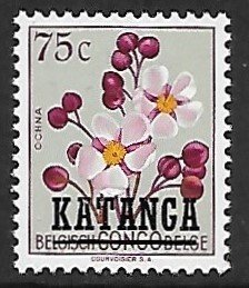 Katanga # 25 - Ochna , overprint - MNH.....{KlBl25}