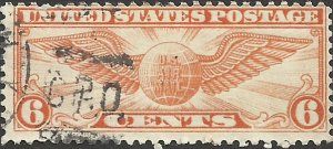 # C19 USED WINGED GLOBE