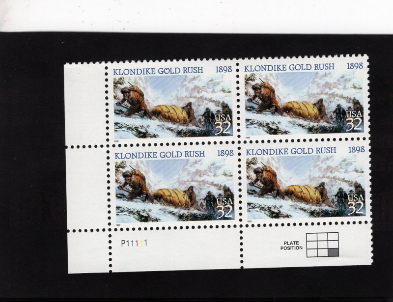 3235 Klondike Gold Rush, MNH LL-PB/4