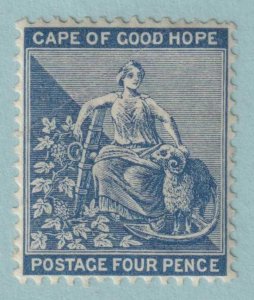 CAPE OF GOOD HOPE 47  MINT LIGHTLY HINGED OG * LIGHT CREASE - VERY FINE! - EOX