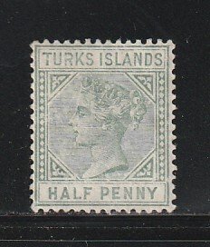 Turks Islands 51 MH Queen Victoria