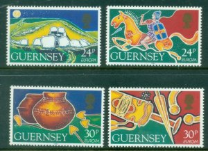 Guernsey 1994 EUROPA Stamps - Great Discoveries and Inventions MUH
