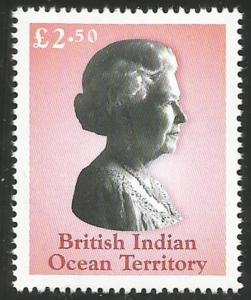 BRITISH INDIAN OCEAN TERRITORY #261 Never Hinged Complete Set