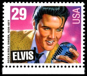 US Sc 2721 - MNH - 1993 29¢ Elvis Presley