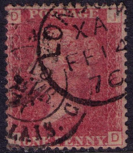 Great Britain #  33 Used Pl 183 VF  position DJ Cat $ 2.50