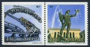 Sweden 1993-1994a pair,MNH.Mi 1773-1774. Tourist attractions in Gothenburg,1993.