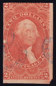 US Scott R82a $2.00  Mortgage Revenue Stamp Used Lot AR0061 bhmstamps 