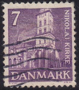 Denmark - 1936 - #253 - used - Nikolai Church