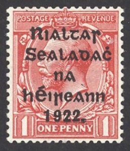 Ireland Sc# 20 MH 1922 2p Harrison Overprint