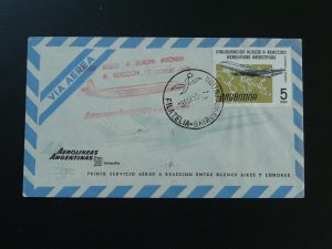 first flight cover Aerolinas Argentina 1959 Buenos Aires to Frankfurt 92407