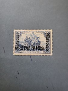 Stamps German Offices in Morocco Scott #30 hinged
