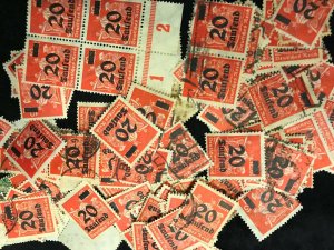 Germany Reich Early M&U Accumulation(Appx 1000+Stamps)W3016